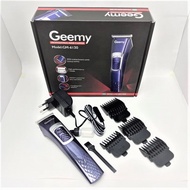 Geemy GM-6130 Professional  Clipper Rechargeable Hair Trimmer With 4 Attachment comb (36912mm)