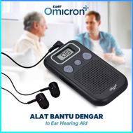 COD TaffOmicron Alat Bantu Dengar In Ear Hearing Aid /alat bantu dengar telinga tuli parah untuk orang tua suara jernih terbaik mini charger / alat bantu pendengaran telinga untuk orang tua tuli parah paling bagus cas / alat dengar telinga tuli orang tua