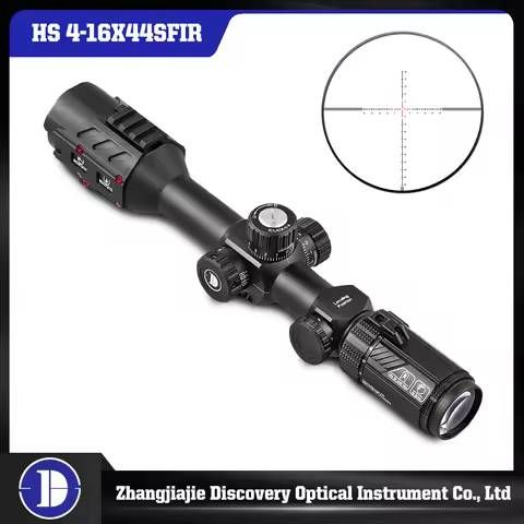 Discovery HS 4-16X44SFIR Shockproof Rifle Scope First Focal Plane Illuminated Hunting Optical Sight