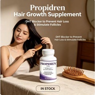 Propidren Hair Growth Supplement, DHT Blocker for Hair Loss Prevention, 60ct