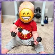 [r3jylk02.vn] Modern Kids Weight Set Toy Dumbbells, Baby Dumbbell Workout Weights, Fun Fitness and E