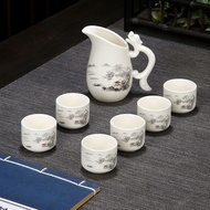 Wine Set Wine Glass Wine Dispenser Ceramic Small Wine Jug Wine Set Wine Glass Household White Wine G