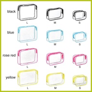 ∩ ✁ ♕ DAPHNE PVC Bag Transparent Toiletry Bag Beauty Case Make Up Pouch Cosmetic Bag