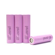 Samsung - 4粒 INR18650-35E 3500mAh 3.6V 8A 充電式 18650 鋰電池 (平頭) 送電池盒