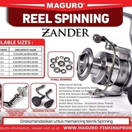 Reel MAGURO ZANDER 1000/3000/4000/5000/6000