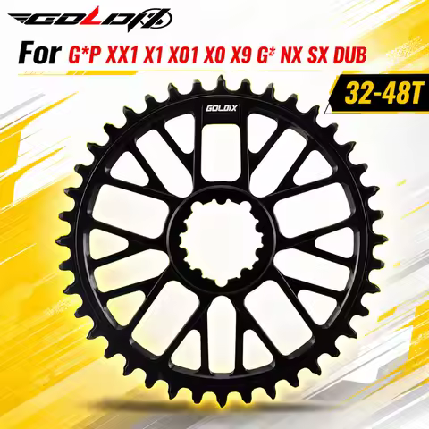 GOLDIX direct mount chainring for Sram XX1 X1 X01 X0 X9 NX SX DUB crankset 0mm offset Mountain Road 