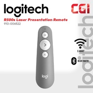 Logitech R500s Laser Remote with Red Laser Pointer - 910-006522 (Mid Grey)