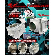 HI POWER RACING CERAMIC BLOCK LC135 Y15 63MM 65MM 74MM 72MM 70MM 68MM 60MM 57MM GEN3 BLOCK HIPOWER F