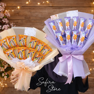 Ready Buket Snack Murah Jumbo / Bucket Jajanan Hadiah Wisuda | Hampers Bouquet Makanan Bingkisan Ula