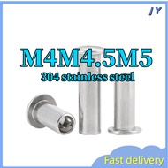 Truss Head 304 Stainless Steel Semi Hollow Rivet Pop Rivet for DIY  M4/M4.5/M5*L=4-100MM【ZHX-JY-MB -