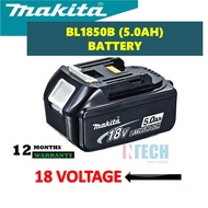 MAKITA BATTERY PACK  18V BL1850B (5.0AH)