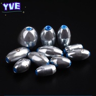 YVE 20pcs Fishing Sinkers, 3g/4g/5g/6g/7g/8g/9g/10g Carp Fishing Fishing Weight Sinker,  Weight Allo