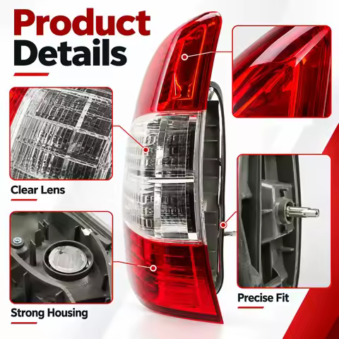 For Toyota Innova 2012 2013 2014 2015 Rear Tail Light Brake Turn Signal Lamp Replacement Parts