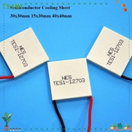 TEAMY Refrigeration Plate, 15x30mm 30x30mm Semiconductor Cooling Sheet, New TEC1-12702 TES1-07102 40