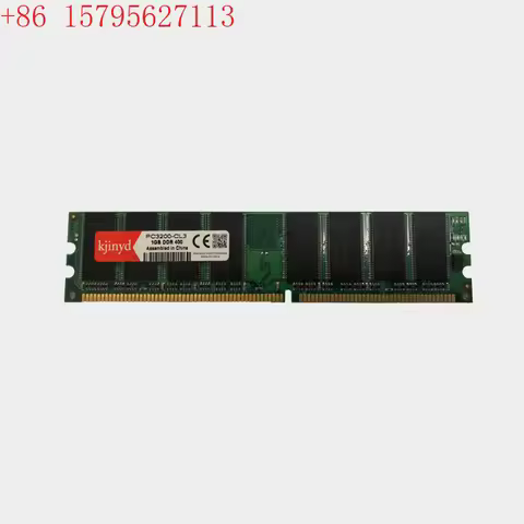 DDR 1G 400 Desktop Memory Module PC-3200 Compatible Original Joint Warranty Fully Compatible Memory