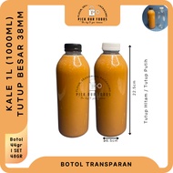 1000ml Plastic Bottle Kale Bottle/ Drink Bottle/ 1L Coffee Bottle/ Travel Bottle