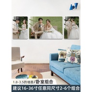 9QXC Photo Frame Display Stand Photo Printing Wall Hanging Photo Enlargement Crystal Wedding Photo E