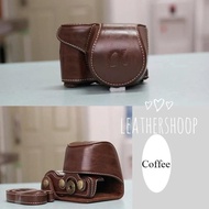 Leather case Cover Sony Alpha A6000 A6100 A6300 A6400 NEX6