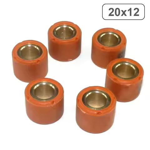 Pack of 6pcs Performance Variator Roller Weights 20mmx12mm 7g 8g 9g 10g For BWS125 GTR Scooter Motor