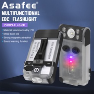 Asafee EDC LED V30 Mini Portable Keychain Light High Bright Work Light SST20 Outdoor Safety Light 90