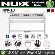 NUX NPK-10 88 Key Digital Piano with Wooden Stand and Bluetooth Connectivity Weighted Keyboard (NPK1