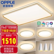 欧普（OPPLE）LED智能吸顶灯客厅灯AI语音米家APP控制灯具灯饰 品见白11