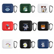 For Technics EAH-AZ100 Case Cartoon Funny Animal Silicone Wireless Bluetooth Earphones Cover for Tec