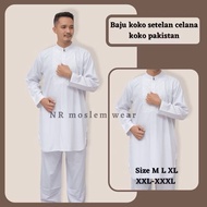 SHIRT SET PAKISTANkoko ADULT MEN'S IHRAM SET SHIRT/ ADULTkoko code STP kurta lelaki lengan panjang b