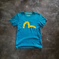 Evisu T SHIRT BLUE TOSCA