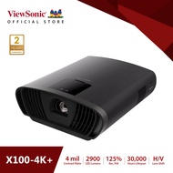 X100-4K+ - ViewSonic 2,900 LED Lumens 4K UHD Home Cinema Smart LED Projector