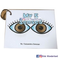 Montessori Quiet Book - My 5 Senses 安静书