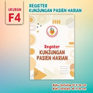 Buku Besar BIDAN (buku kunjungan pasien harian) buku bidan buku besar
