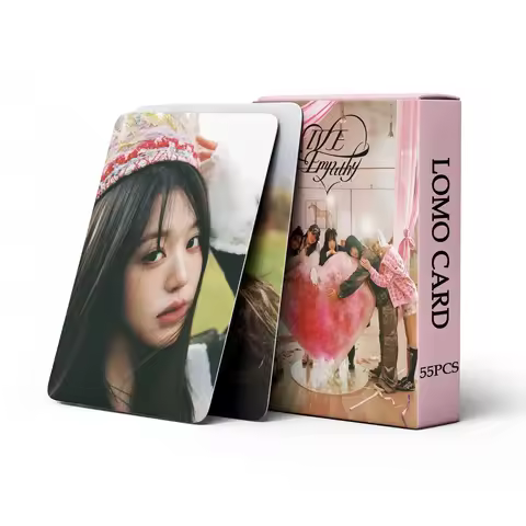 Kpop 55pcs IVE WONYOUNG Solo Lomo Cards IVE EMPATHY Wonyoung Photocards IVE Group Photo Print Cards