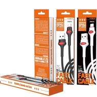 MOXOM MX-CB20 DATA CABLE QC 3.0 FAST CHARGING MICRO CABLE