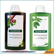 Klorane Strengthening Quinine and Organic Edelweiss Shampoo Anti Hair loss Natural Oil Control Sha
