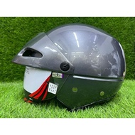 ARC AF6 Single Visor Helmet GREY - ARC Steng ARC Half