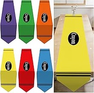 JarThenaAMCS 6 Pcs Back to School Table Runner Colorful Rainbow Crayon Table Cloth for First Day of 