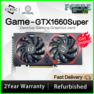 FGTRE SHELI 51RISC GTX1660Super 6GB 1660Ti 6GB การ์ดเล่นเกม GTX1660การ์ดแสดงผล6GB GPU คอมพิวเตอร์เดส