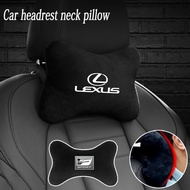 Lexus Car Seat Headrest Pillow Logo Creative Neck Pillow Seat Safety Pillow For Lexus IS250 LBX rx 5