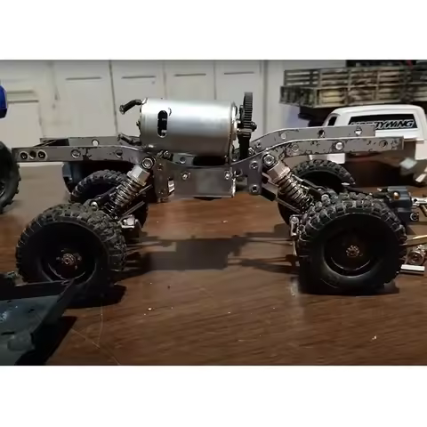 【Flash Sale】4Pcs Metal Shock Absorber Damper With Extender Seat For WPL C14 C24 C34 MN D90 D99 MN90 