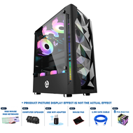 AMD Ryzen 5 5600 GAMING Destop With RX580 8GB GPU DDR4 16GB RAM M.2 Nvme 512GB SSD Full PC Set