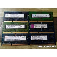 RAM 2GB DDR3 PC3 PC3L 1066MHZ 1333MHZ 1600MHZ LAPTOP/NOTEBOOK