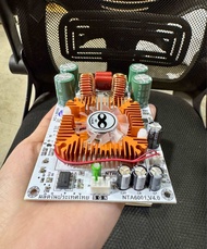 แอมป์ขับซับแยก NTA 6001mini 600wงานไทย รองรับไฟ 15-50v dc 1.0ch มีฐานรองแอมป์ให้ ต่อ3p ได้