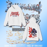 Hamzat Chimayev Hoodie Wins UFC 319 Cotton Comfortable To Wear Round Neck Not Faded Printed Pattern 