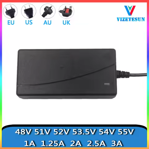POE Switch 48V 51V 52V 53.5V 54V 55V 1A 1.25A 2A 2.5A 3A Charging Power Cord Adapter Cable
