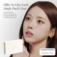 Ollio No Glue Lash Original Pack Clear False Eyelash Glue Free Cluster