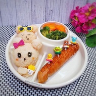 BLW Baby Plate Feeding 4-Section BPA Free Mpasi