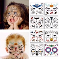 (HD1) Face Tattoo Halloween Costume Accessories