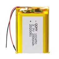 【จัดส่งจากประเทศไทย】Original QQMY 103450 3.7V 2000MAh แบตเตอรี่แบตเตอรี่ Blackwood Fall ล้อ D Derss