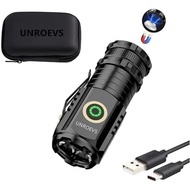 Mini Flashlight 2550 Lumens Rechargeable USB C Charging, Small Flashlight High Lumen 5 Modes, Pocket